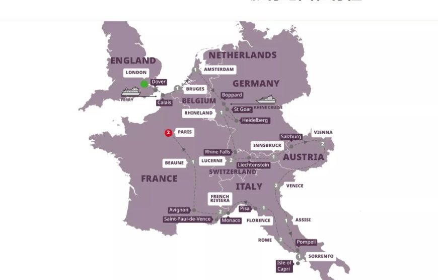 经典欧洲11国（全包尊享旅游）