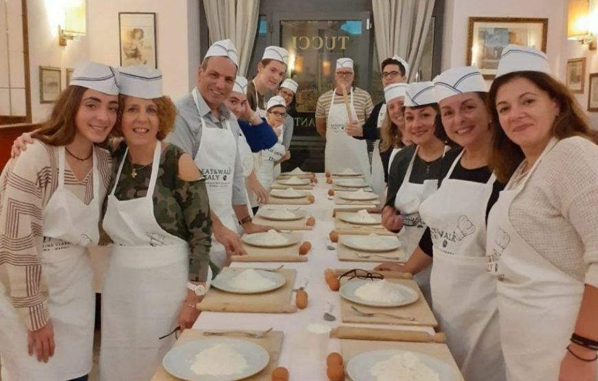 罗马：三合一宽面条、馄饨和提拉米苏烹饪班